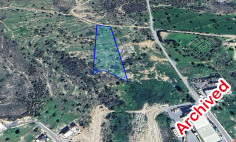 Large 8027m2 industrial field for sale in Ypsonas (landlocked) , Limassol