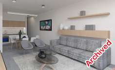 Large two beds apartment for sale in Latsia