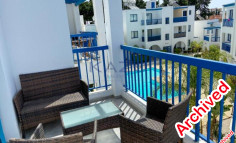 Two bedroom top floor apartment in Kato Paphos 