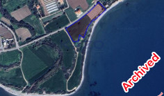 Large seafront plot for sale in Maroni suitable for hotel development , Larnaca