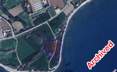 Large seafront plot for sale in Maroni suitable for hotel development , Larnaca