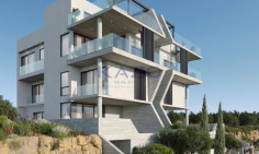 Modern two bedroom apartment with pool in Agia Fyla (option for 3rd bedroom) 