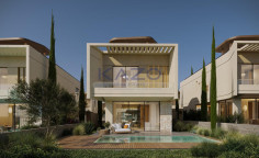 Contemporary Paralimni villa with 3 bedrooms for sale 