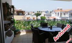 Penthouse two bedroom fully furnished apartment in Zakaki, Limassol 