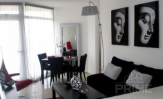 Beautiful 1 bedroom apartment with swimming pool for sale in Mouttagiaka