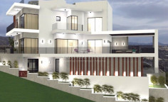 Spacious 5 bedroom unfurnished house with swimming pool for sale in Agios Tychonas