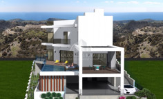 Spacious 5 bedroom unfurnished house with swimming pool for sale in Agios Tychonas