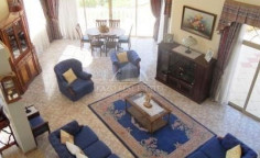 Beautiful 5 bedroom furnished house with swimming pool for sale in Agios Tychonas