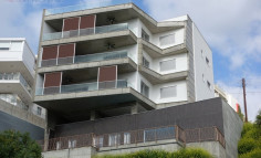 New luxury building with 3 whole-floor apartments and swimming pool for sale in Panthea 