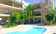Beautiful 1 bedroom furnished apartment with swimming pool for sale in Kato Paphos