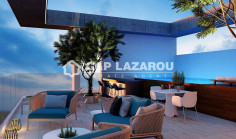 Large 2 bedroom penthouse with swimming pool for sale in Potamos tis Germasogeias