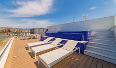 Luxury 3 bedroom penthouse with swimming pool for sale in Potamos Germasoyias