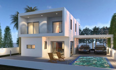 Spacious 3 bedroom house with swimming pool for sale in Kissonerga