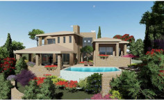 4 bedroom house with swimming pool for sale in Kamares