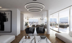 Luxury 3 bedroom penthouse with swimming pool for sale in Aglantzia