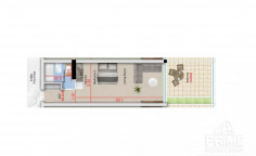 Spacious 1 bedroom apartment for sale in Makenzy