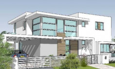 Spacious 4 bedrooms house with swimming pool for sale in Coral Bay
