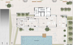 2 bedroom apartment with swimming pool for sale in Mesovounia