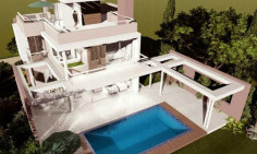 Luxury 4 bedroom house with swimming pool for sale in Pissouri