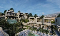 2 bedroom maisonette with swimming pool for sale in Agios Tychonas