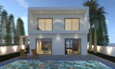 Luxury 3 bedroom house with swimming pool for sale in Chloraka