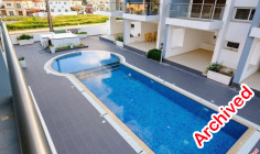 2 bedroom house with swimming pool for sale in Oroklini