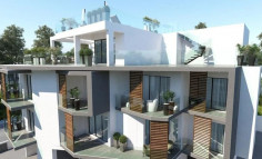 Large 3 bedroom penthouse with swimming pool for sale in Chalomantres