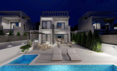 Luxury 4 bedroom house with swimming pool for sale in Yeroskipou