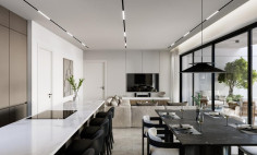 Luxury 2 bedroom penthouse with swimming pool for sale in Germasogeia