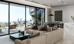 Luxury 2 bedroom penthouse with swimming pool for sale in Germasogeia