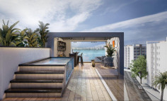 Beautiful 2 bedrooms apartment with swimming pool for sale in Mackenzie Beach