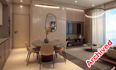 Luxury 4 bedroom penthouse with swimming pool for sale in Germasogeia Tourist Area