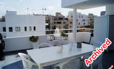 2 bedroom unfurnished penthouse to rent in Agioi Omologites