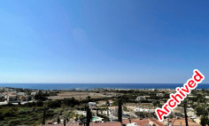 For sale villa in Chloraka with unobstracted sea views 