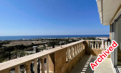 For sale villa in Chloraka with unobstracted sea views 