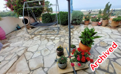 For sale villa in Chloraka with unobstracted sea views 