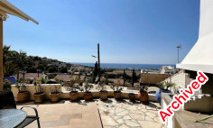 For sale villa in Chloraka with unobstracted sea views 