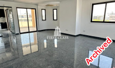 3 bedroom unfurnished penthouse to rent in Agioi Omologites
