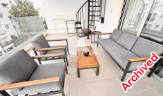 2 bedroom furnished penthouse to rent in Engomi