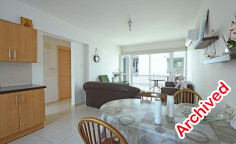 Spacious 2 bedroom furnished apartment with swimming pool for sale in Kapparis