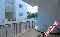 Spacious 2 bedroom furnished apartment with swimming pool for sale in Kapparis