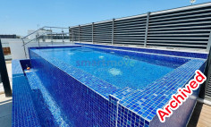 220m penthouse private pool for rent Limassol 