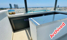 220m penthouse private pool for rent Limassol 