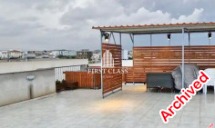 2 bedroom furnished penthouse to rent in Lakatamia