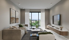 Spacious 1 bedroom apartment with swimming pool for sale in Oroklini