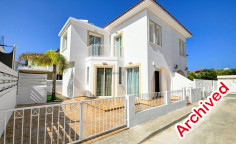 2 bedroom semi-detached villa for long term rent, Pernera 