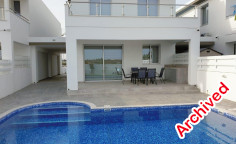 3 bedroom furnished house with swimming pool to rent in Livadia