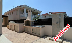 Amazing beachfront villa with swimming pool in Protaras, Famagusta 