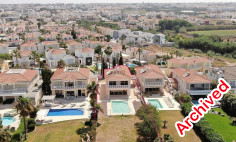 Amazing beachfront villa with swimming pool in Protaras, Famagusta 