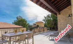 Beautiful 5 bedroom furnished house with swimming pool to rent in Aphrodite Hills